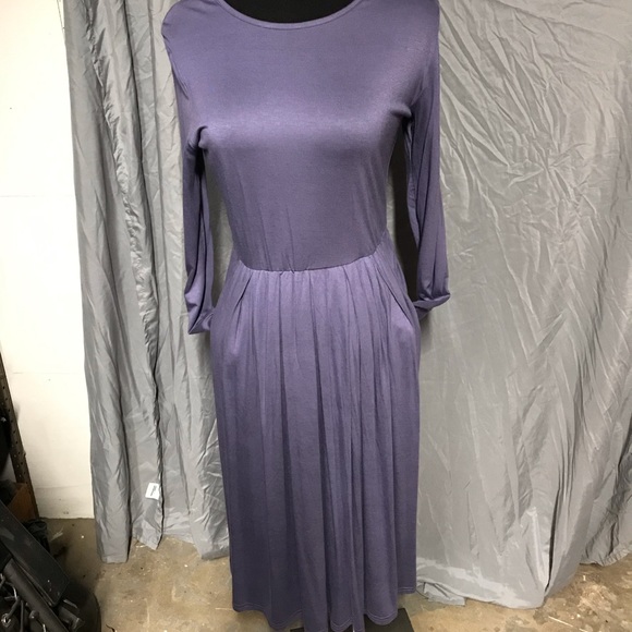 🌟✨SALE!✨🌟 Long Sleeved Dres with 🎉Pockets!🎉 - Picture 3 of 6